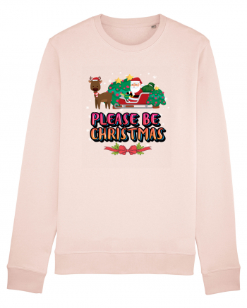 Please Be Christmas Candy Pink