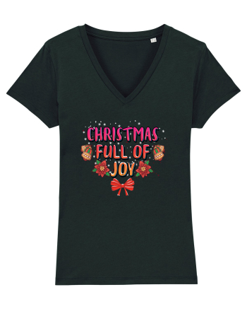 Christmas Full Of Joy Black