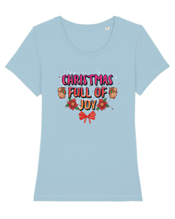 Christmas Full Of Joy Sky Blue