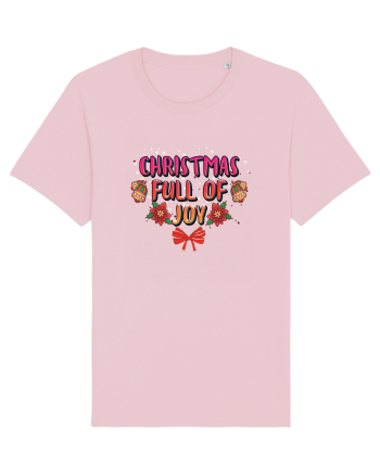 Christmas Full Of Joy Cotton Pink