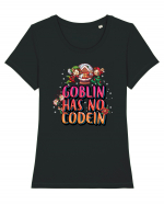 Goblin Has No Codein' Tricou mânecă scurtă guler larg fitted Damă Expresser