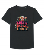 Goblin Has No Codein' Tricou mânecă scurtă guler larg Bărbat Skater