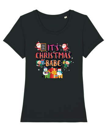 It's Christmas Babe Black