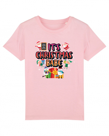 It's Christmas Babe Cotton Pink