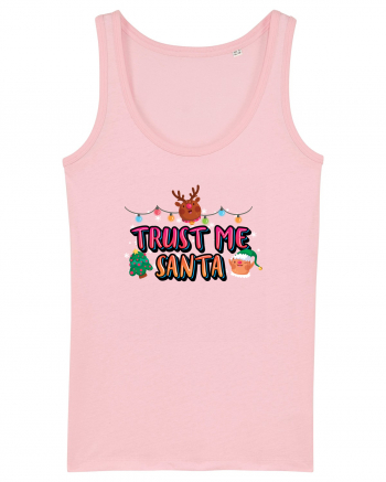 Trust Me Santa Cotton Pink