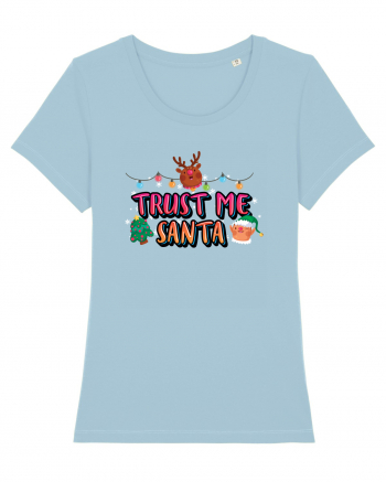 Trust Me Santa Sky Blue