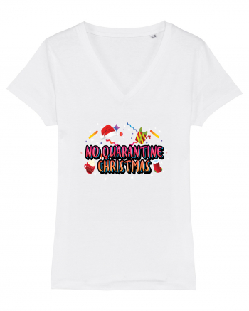 No Quarantine Christmas White