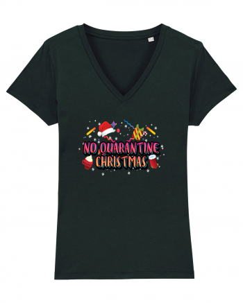 No Quarantine Christmas Black