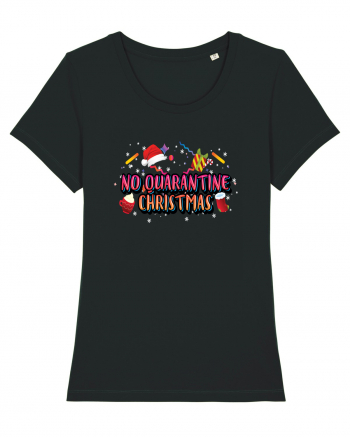 No Quarantine Christmas Black