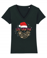 Lil Santaz Tricou mânecă scurtă guler V Damă Evoker