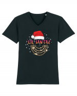 Lil Santaz Tricou mânecă scurtă guler V Bărbat Presenter