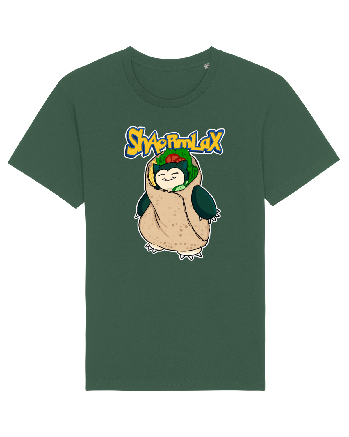 Tricou mânecă scurtă Unisex Rocker Bottle Green