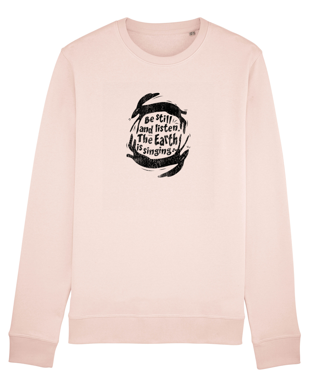 Bluză mânecă lungă Unisex Rise Candy Pink