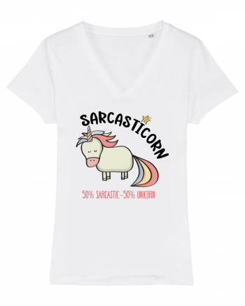 Sarcasticorn White