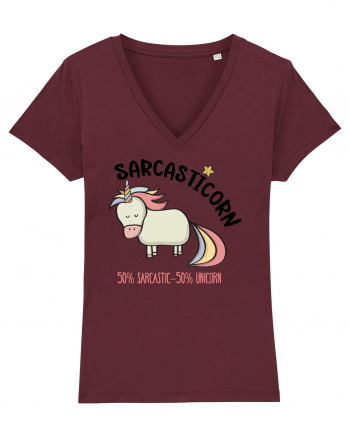 Sarcasticorn Burgundy