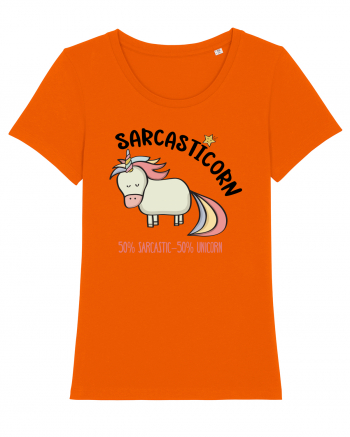 Sarcasticorn Bright Orange