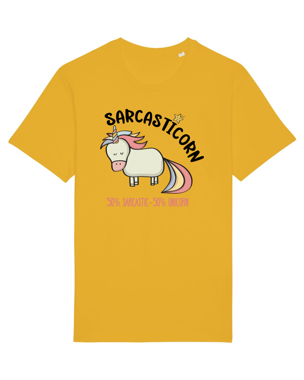 Tricou mânecă scurtă Unisex Rocker Spectra Yellow