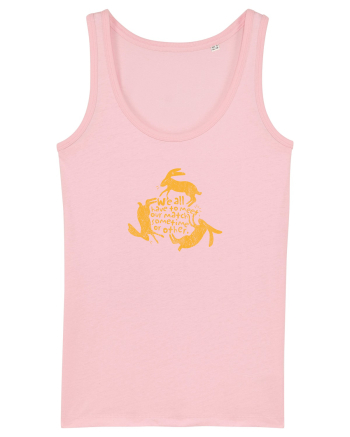 We all have to meet our match sometimes or other. Cotton Pink