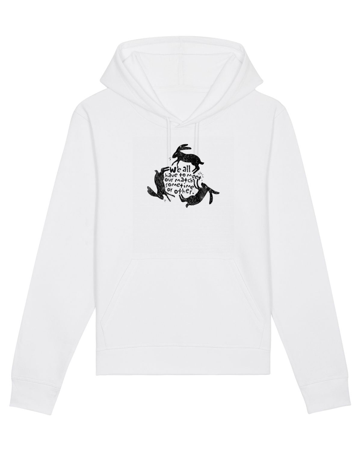 Hanorac Unisex Drummer White
