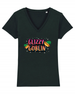 Glizzy Goblin Tricou mânecă scurtă guler V Damă Evoker