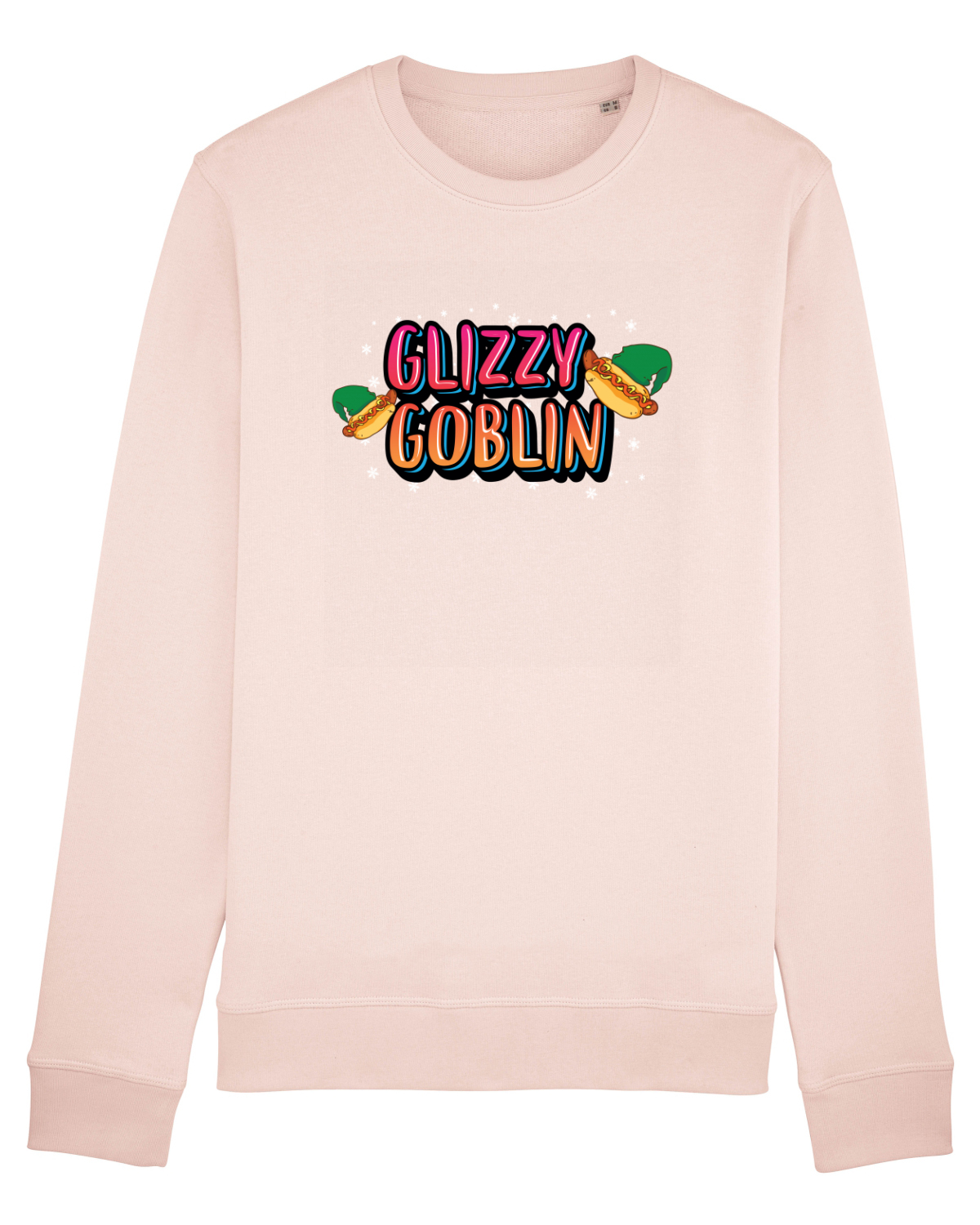 Bluză mânecă lungă Unisex Rise Candy Pink