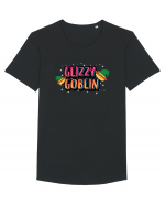 Glizzy Goblin Tricou mânecă scurtă guler larg Bărbat Skater