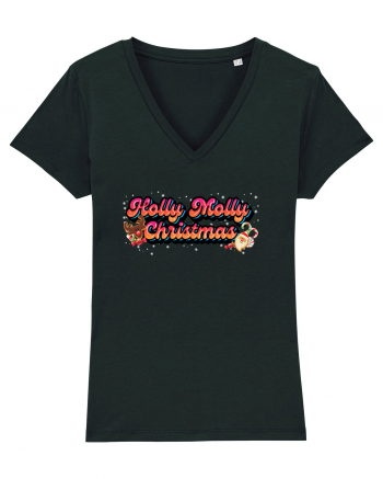 Holly Molly Christmas Black