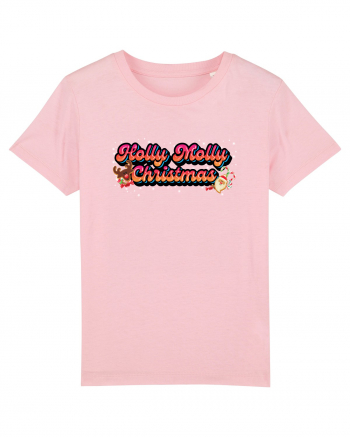 Holly Molly Christmas Cotton Pink