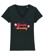 Santa Daddy Tricou mânecă scurtă guler V Damă Evoker