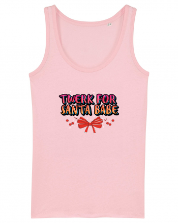 Twerk For Santa Babe Cotton Pink