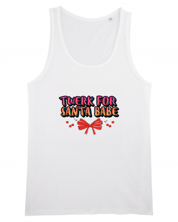 Twerk For Santa Babe White
