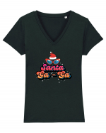 Santa Ga - Ga Tricou mânecă scurtă guler V Damă Evoker