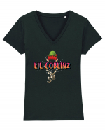 Lil Goblinz Tricou mânecă scurtă guler V Damă Evoker