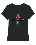 Lil Goblinz Tricou mânecă scurtă guler larg fitted Damă Expresser