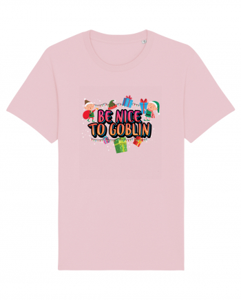 Be Nice To Goblin Cotton Pink