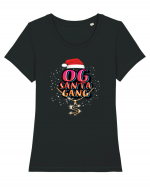 OG Santa Gang Tricou mânecă scurtă guler larg fitted Damă Expresser