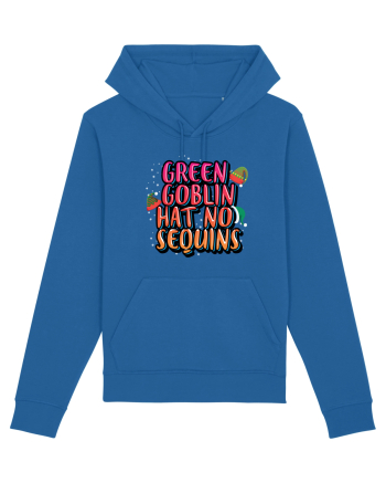 Green Goblin Hat No Sequins Royal Blue