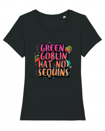 Green Goblin Hat No Sequins Black
