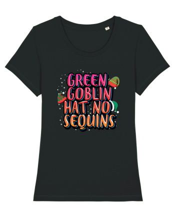 Green Goblin Hat No Sequins Black