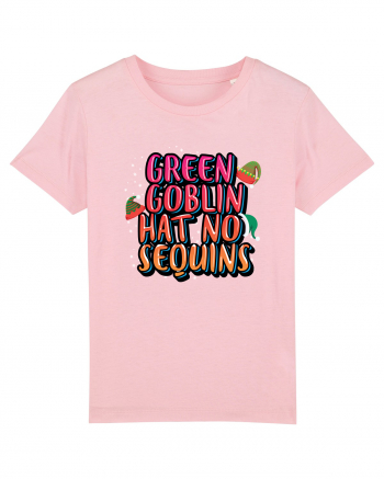 Green Goblin Hat No Sequins Cotton Pink