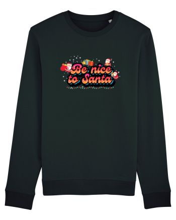 Be Nice To Santa Black