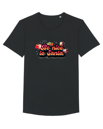Be Nice To Santa Black