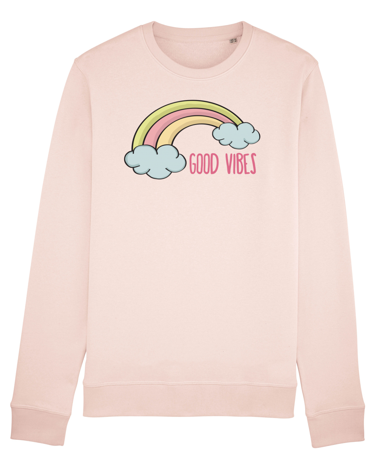 Bluză mânecă lungă Unisex Rise Candy Pink