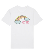Curcubeu Tricou mânecă scurtă Unisex Rocker