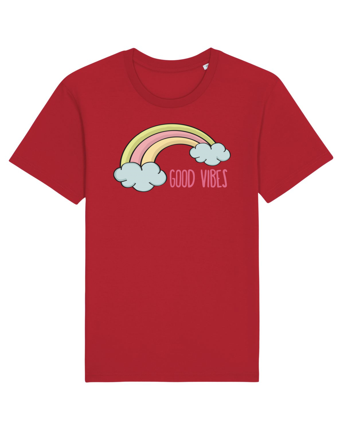 Tricou mânecă scurtă Unisex Rocker Red