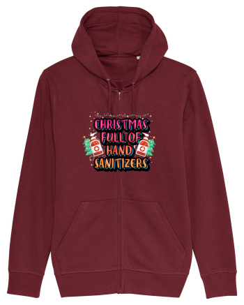 Christmas Full Of Hand Sanitizers Burgundy