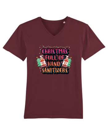 Christmas Full Of Hand Sanitizers Burgundy