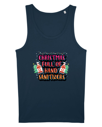 Christmas Full Of Hand Sanitizers Navy