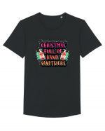 Christmas Full Of Hand Sanitizers Tricou mânecă scurtă guler larg Bărbat Skater