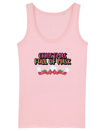 Christmas Full Of Mask Cotton Pink